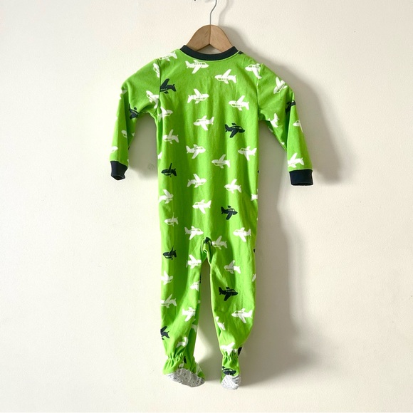 Carters Toddler 1-Piece Boys Fleece Footie Pyjamas 3T NWT - Picture 2 of 7